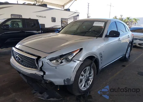 2017 Infiniti Qx70 z USA, uszkodzony, nr VIN JN8CS1MU8HM141823